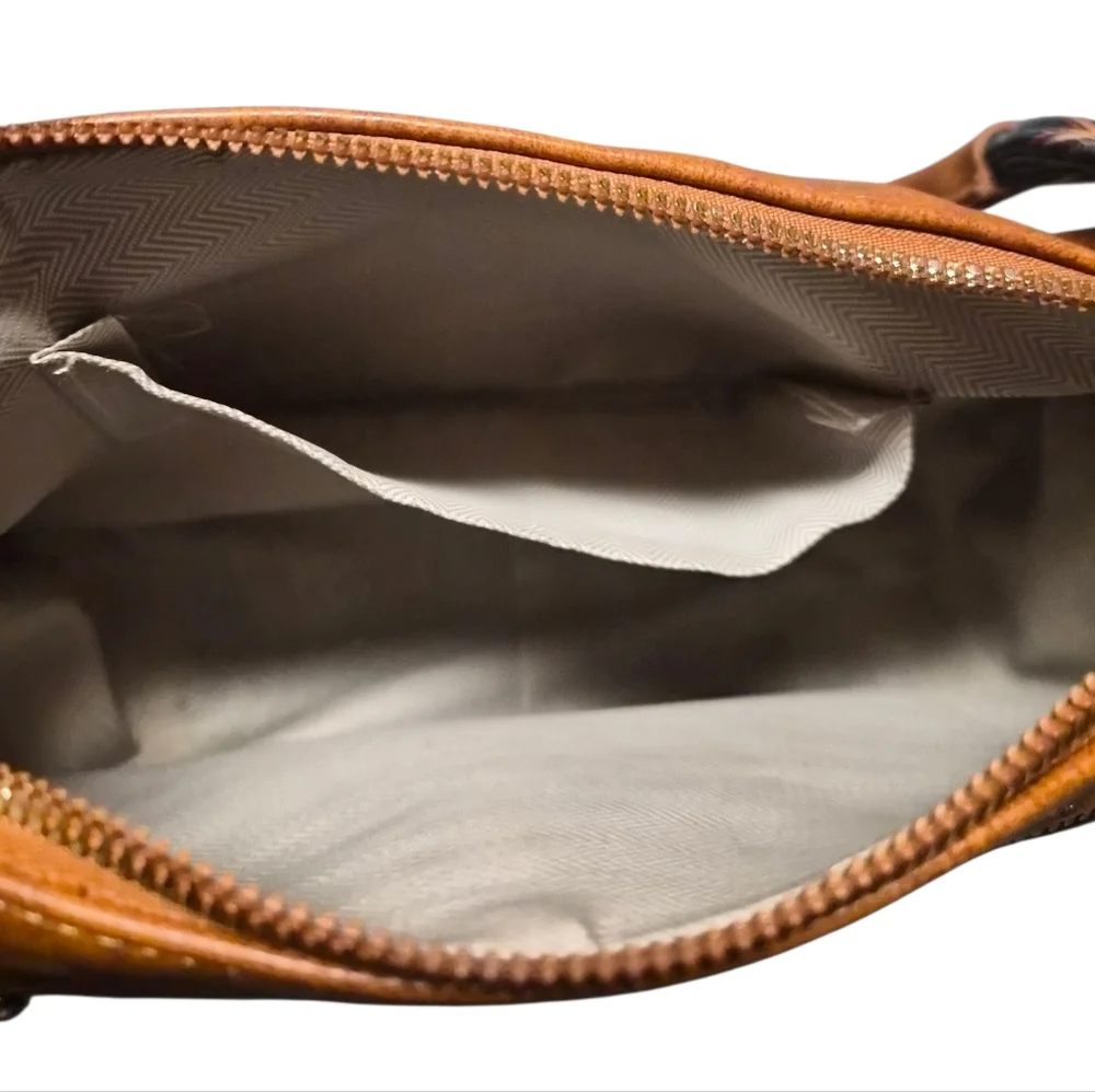 Chala Faux Leather Crossbody Bag with Charms - Picture 3 of 8